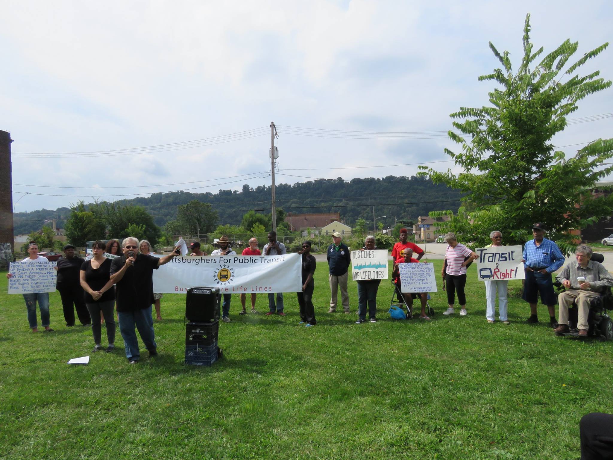 When We Fight, We Win! Port Authority holds BRT meetings in Braddock, Duquesne, and McKeesport