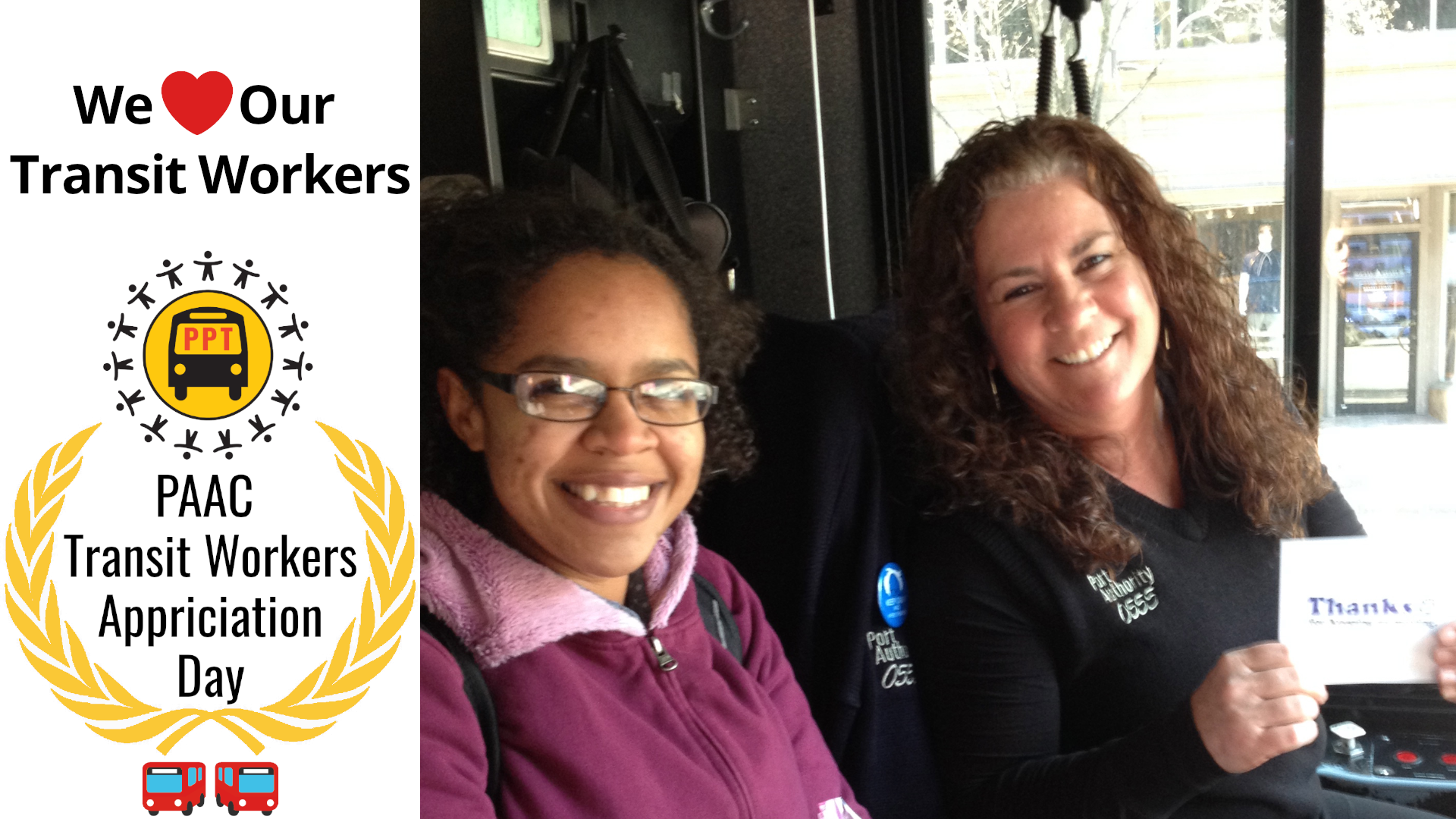 Transit Workers Appreciation Day is right around the corner