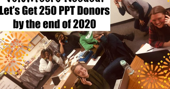 VOLUNTEER OPPORTUNITIES: 2020 Year-End Fundraising Campaign!