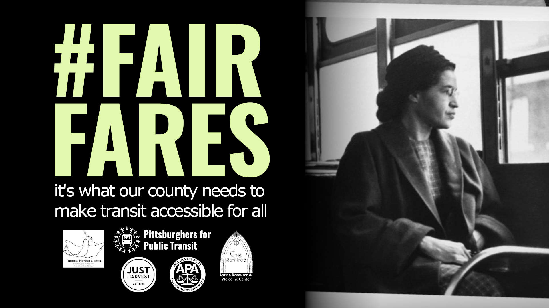 #FairFares Platform Launch & Press Conference