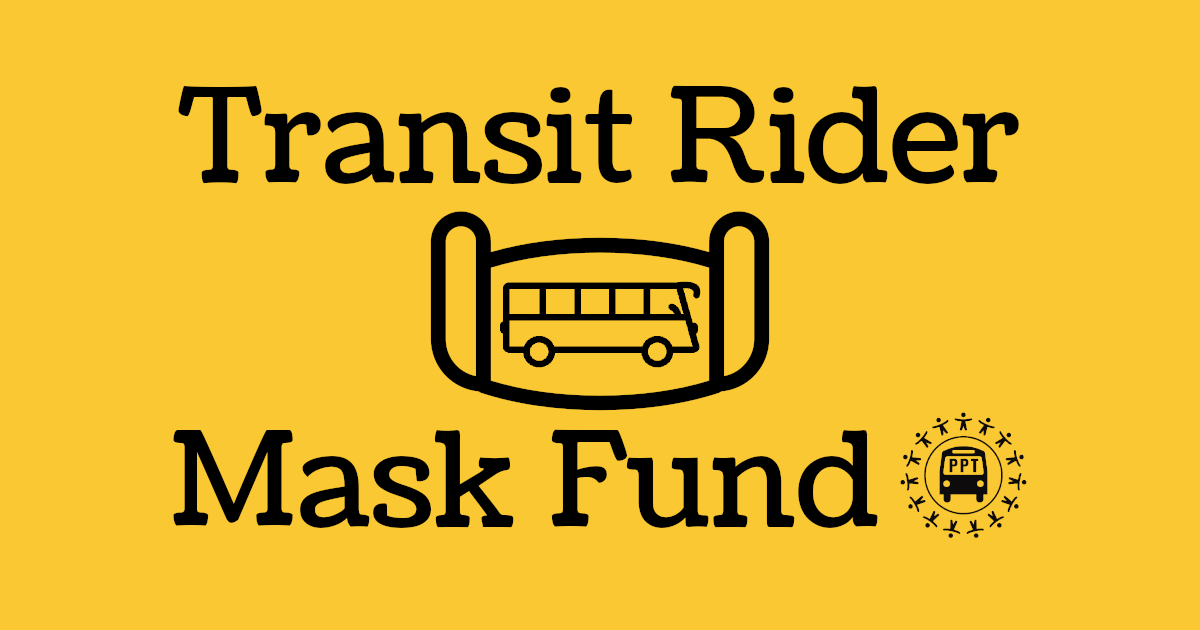 Support the new Transit Rider Mask Fund for Give Big Pittsburgh