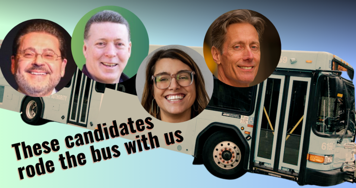 Find out which candidates rode the bus with PPT