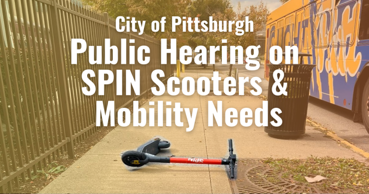 Public Hearing on SPIN Scooters & Mobility Needs