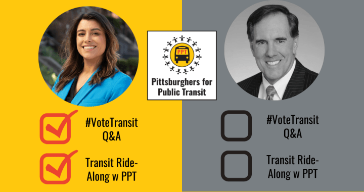 Pledge to #VoteTransit for the Allegheny County Executive Election