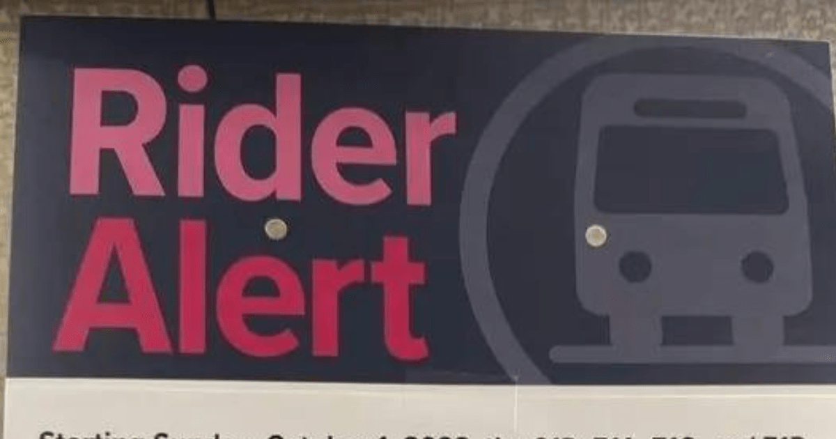 Riders Say ‘NO’ to cuts on the 61D, 71A, 71C, and 71D.