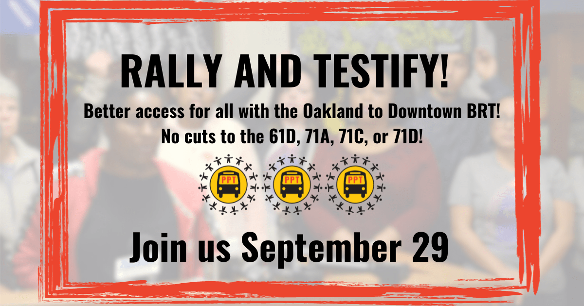 Rally and Testify! New Changes Shouldn’t Set Us Back