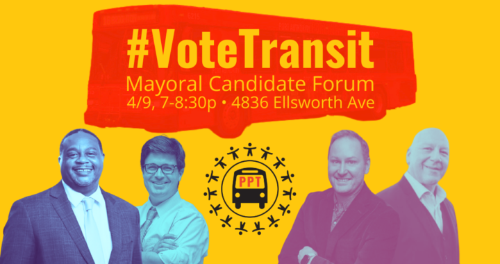 #VoteTransit Mayoral Candidate Forum on April 9th